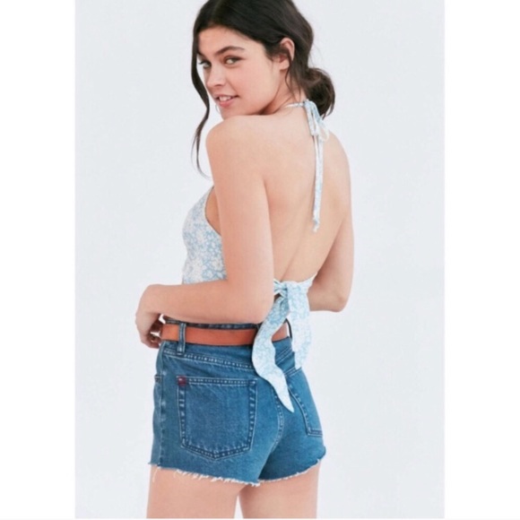 Urban Outfitters Tie Halter Top New With Tags Summer - Picture 2 of 3